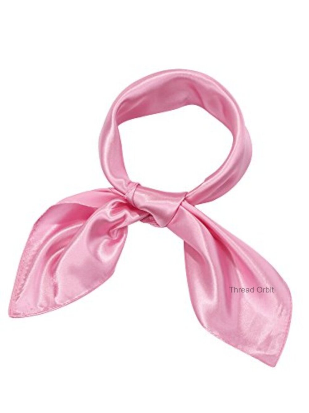 Chiffon Square Scarf Lightweight Solid Polyester Neck Head Wrap